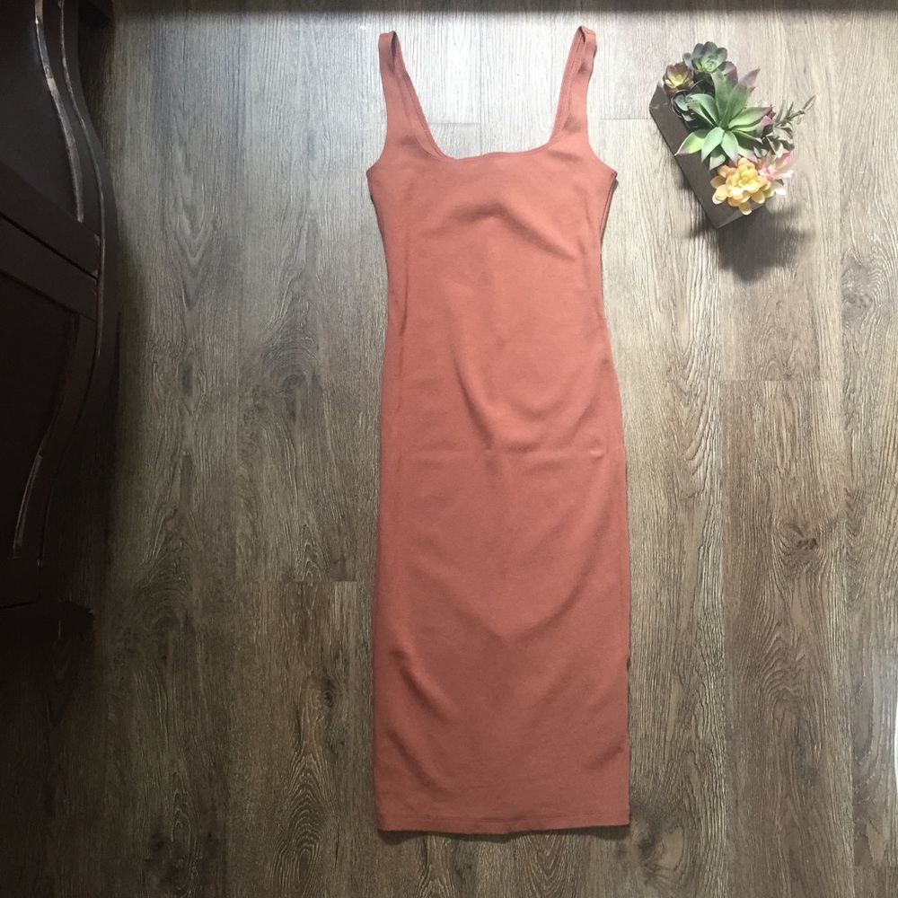 Forever 21 Rustic Brick Red Dress Size Small
